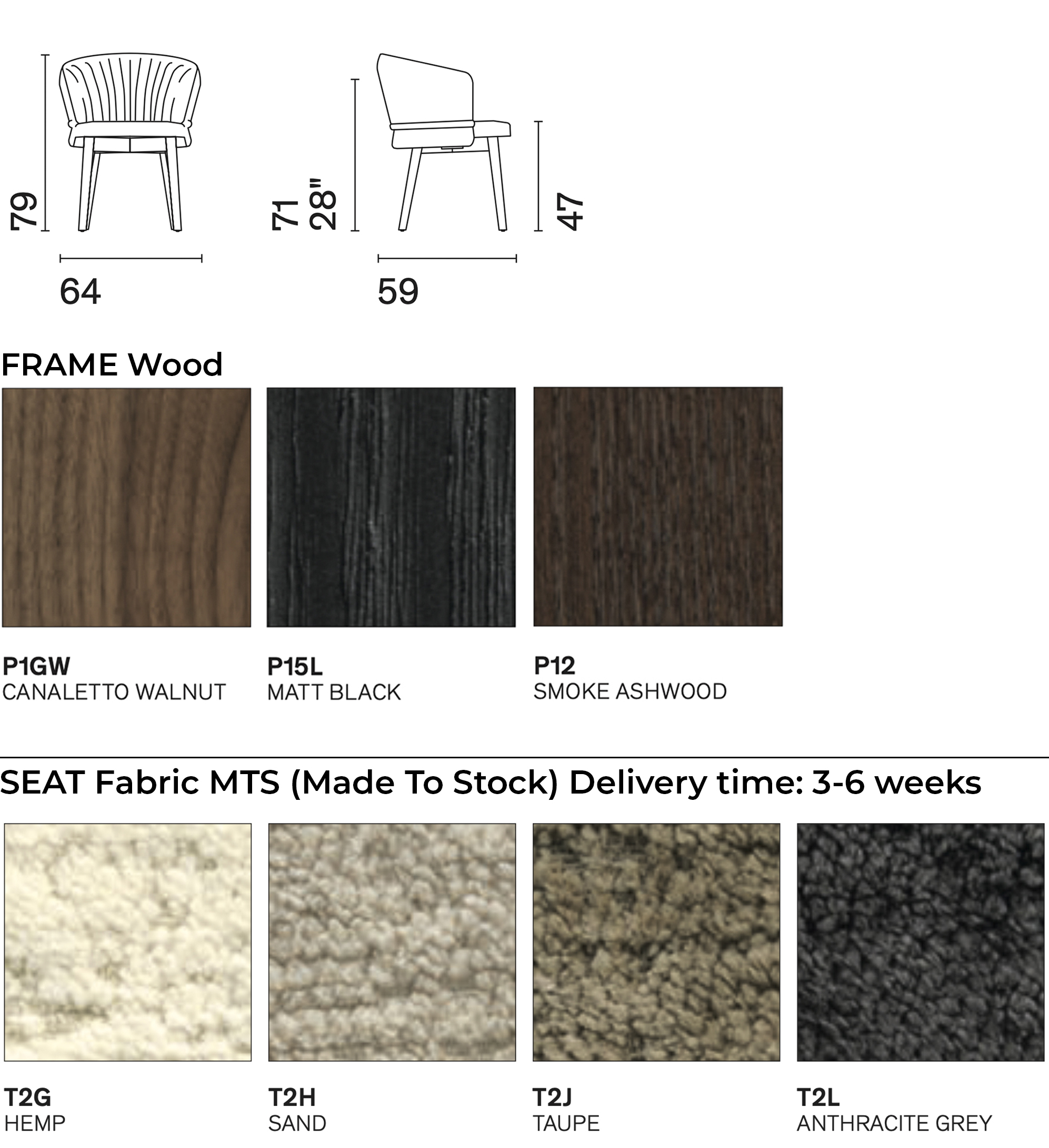 Vanilla Calligaris CS2038